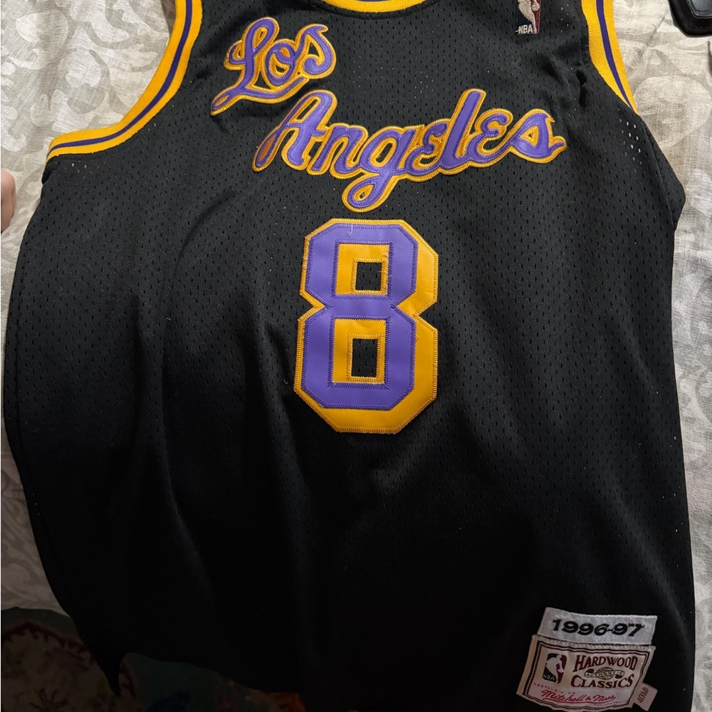Kobe Bryant 8 Lakers Mitchell & Ness Hardwood Classics Patch